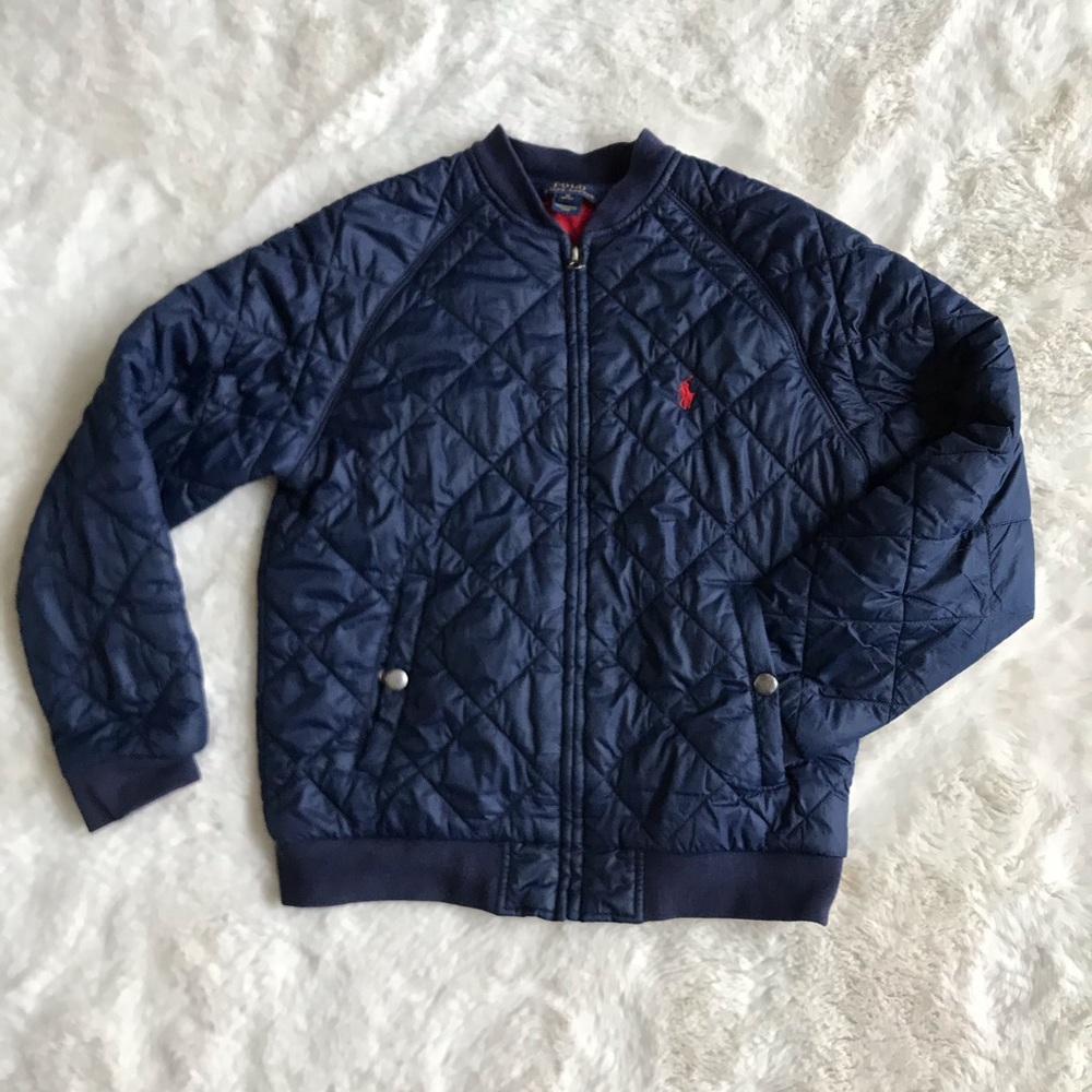 Polo Ralph Lauren Boys’ Quilted Bomber Jacket
